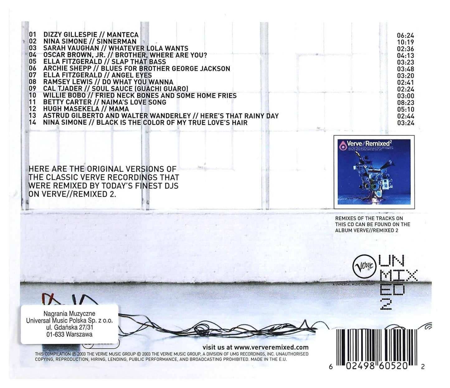 Verve Unmixed 2