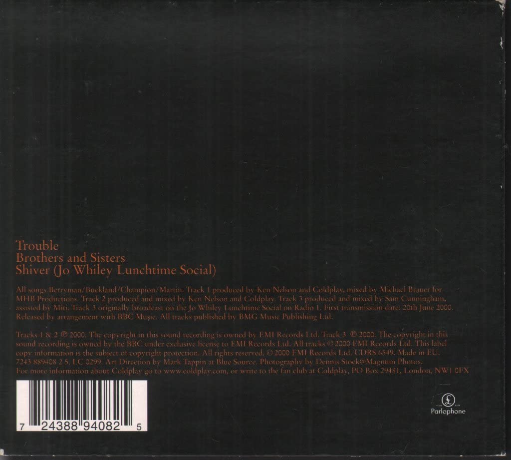 Coldplay-Trouble -Cds