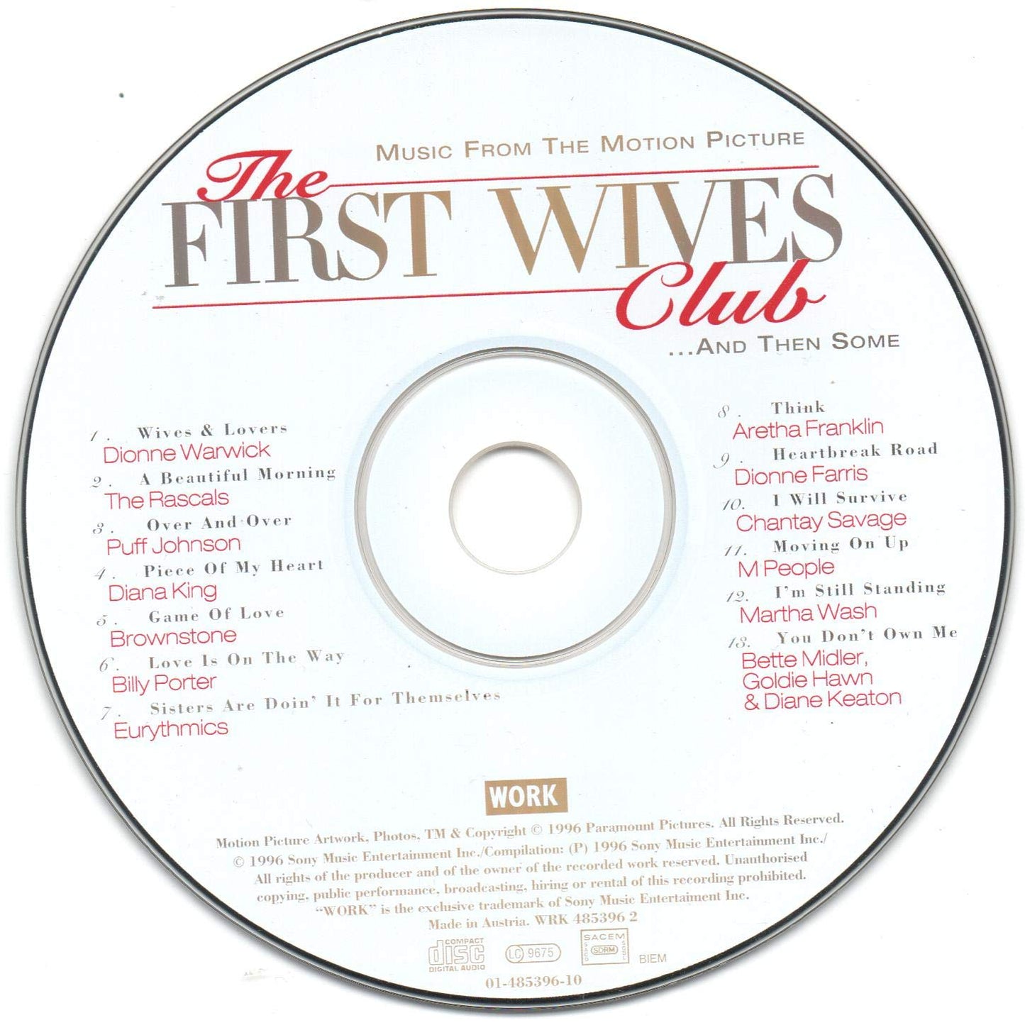 The First Wives Club (bof)