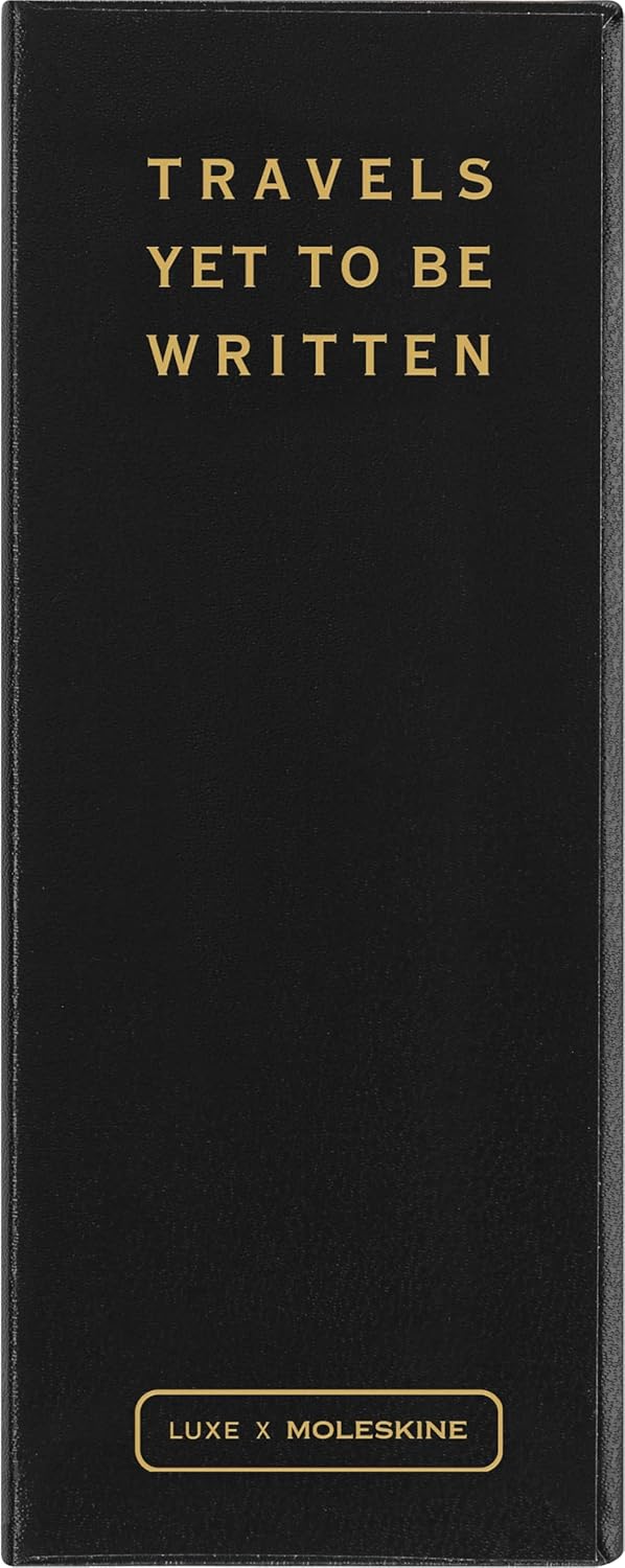 Moleskine Luxe City Collector Box, Gift Set Collection with 4 Tourist Guide Notebooks for Paris, London, New York and Rome, Fabric Covers, Pocket Format 9 x 14 cm