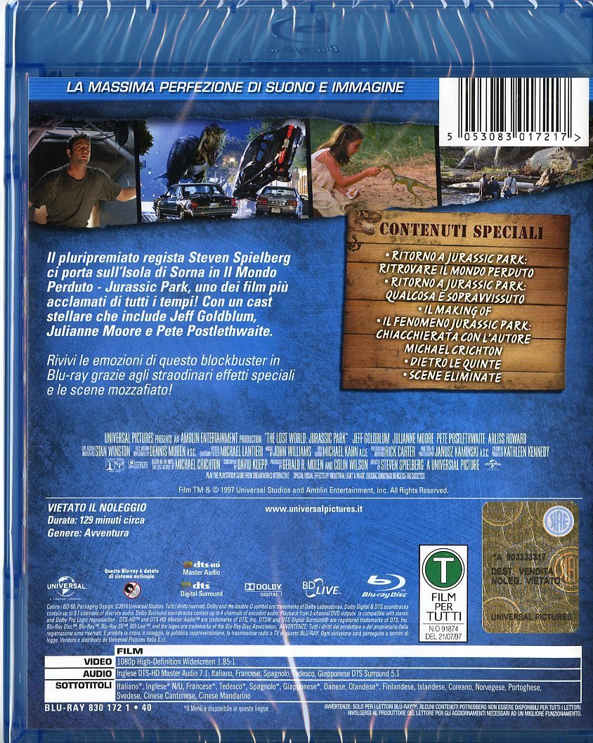 Il Mondo Perduto-Jurassic Park 2