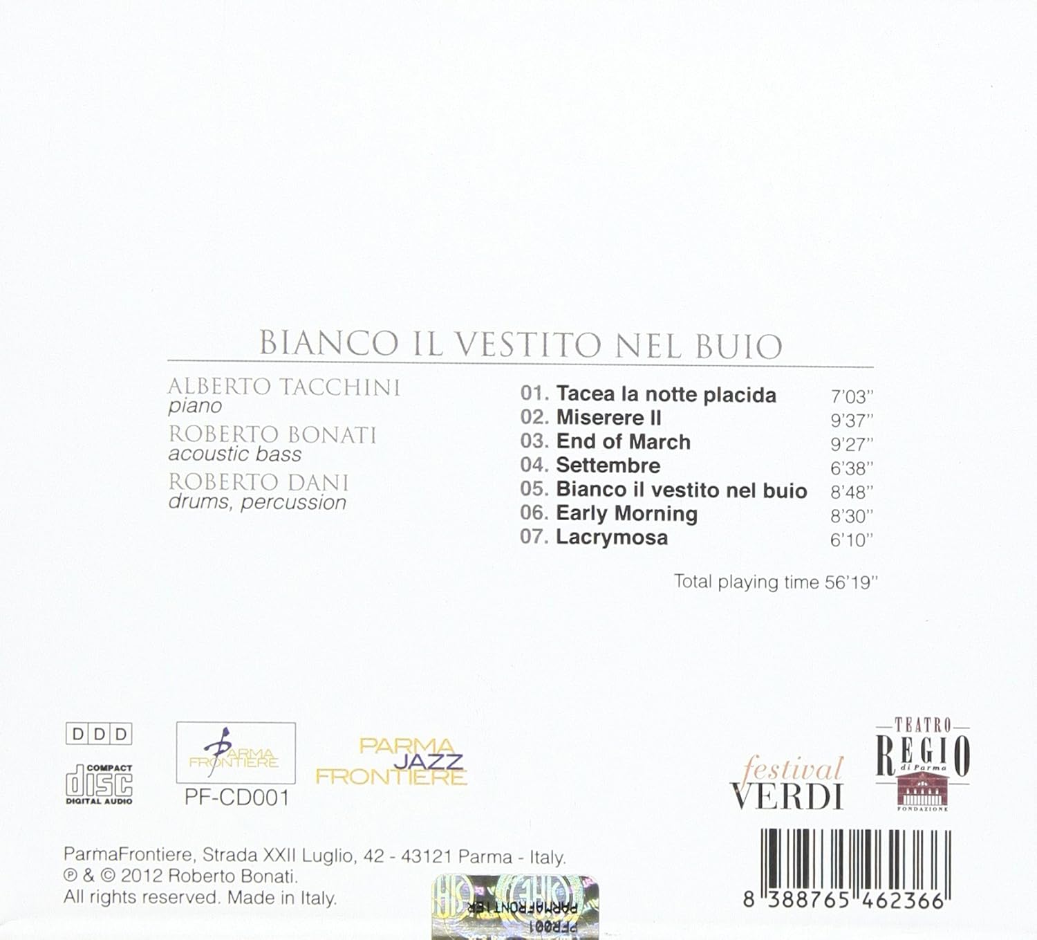 Bianco Il Vestito Nel Buio