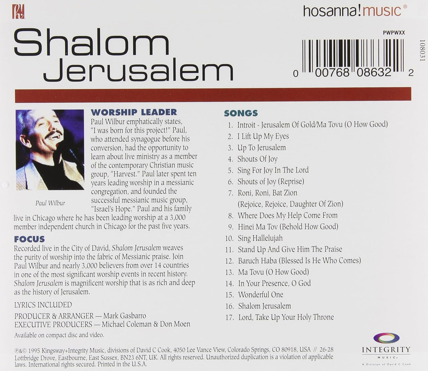 Shalom Jerusalem