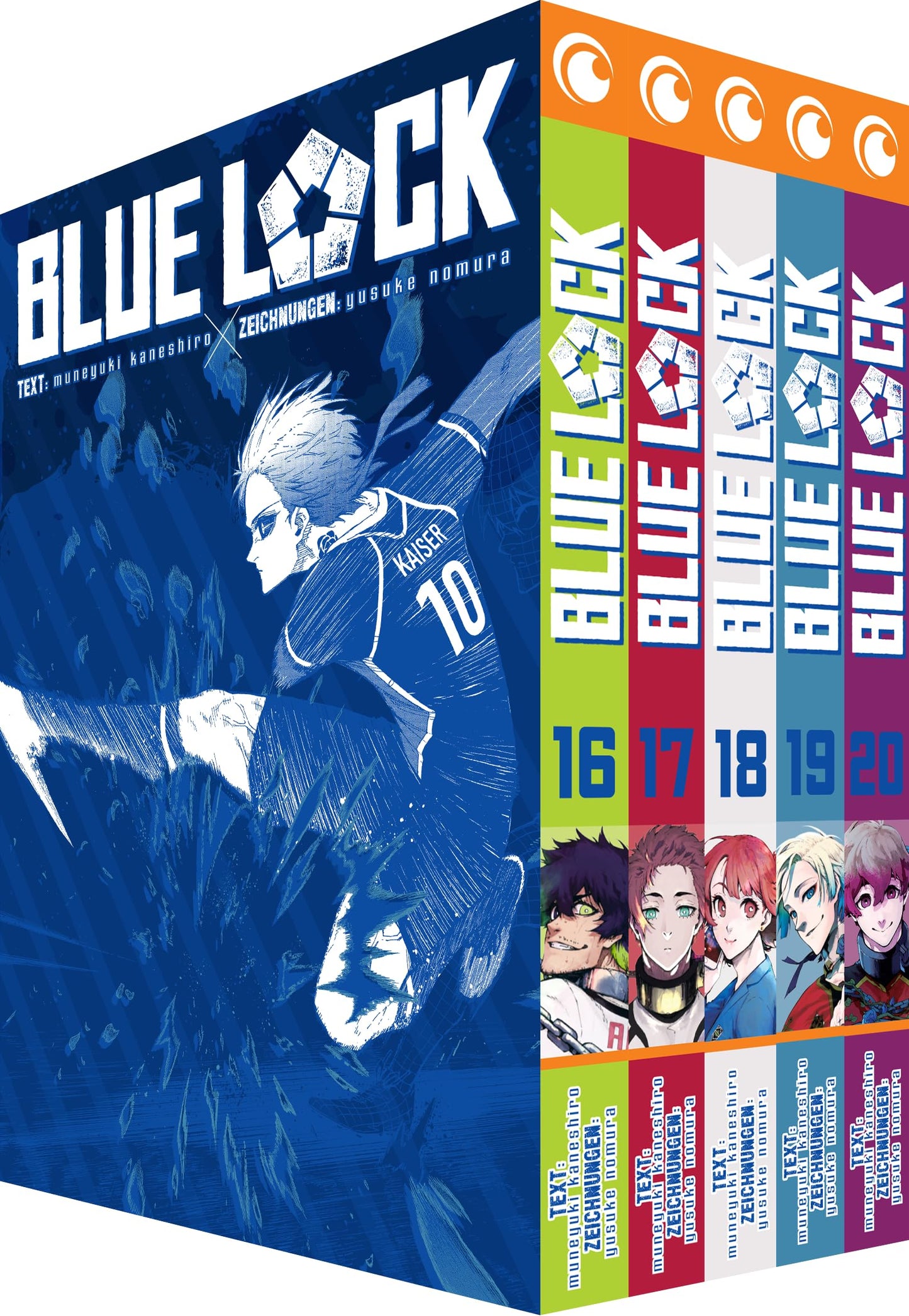Blue Lock - Band 16-20 Im Sammelschuber - (German Import)