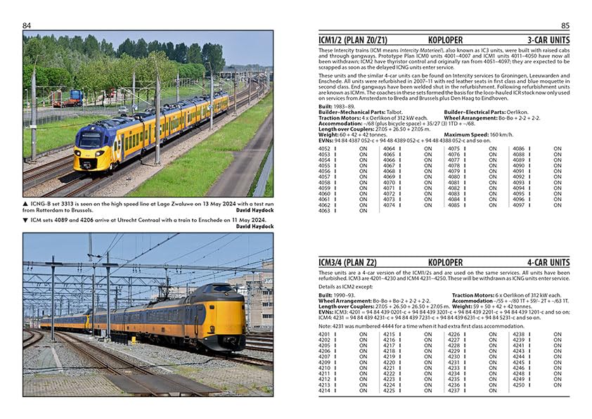 Benelux Railways: Locomotives and Multiple Units 8th Edition