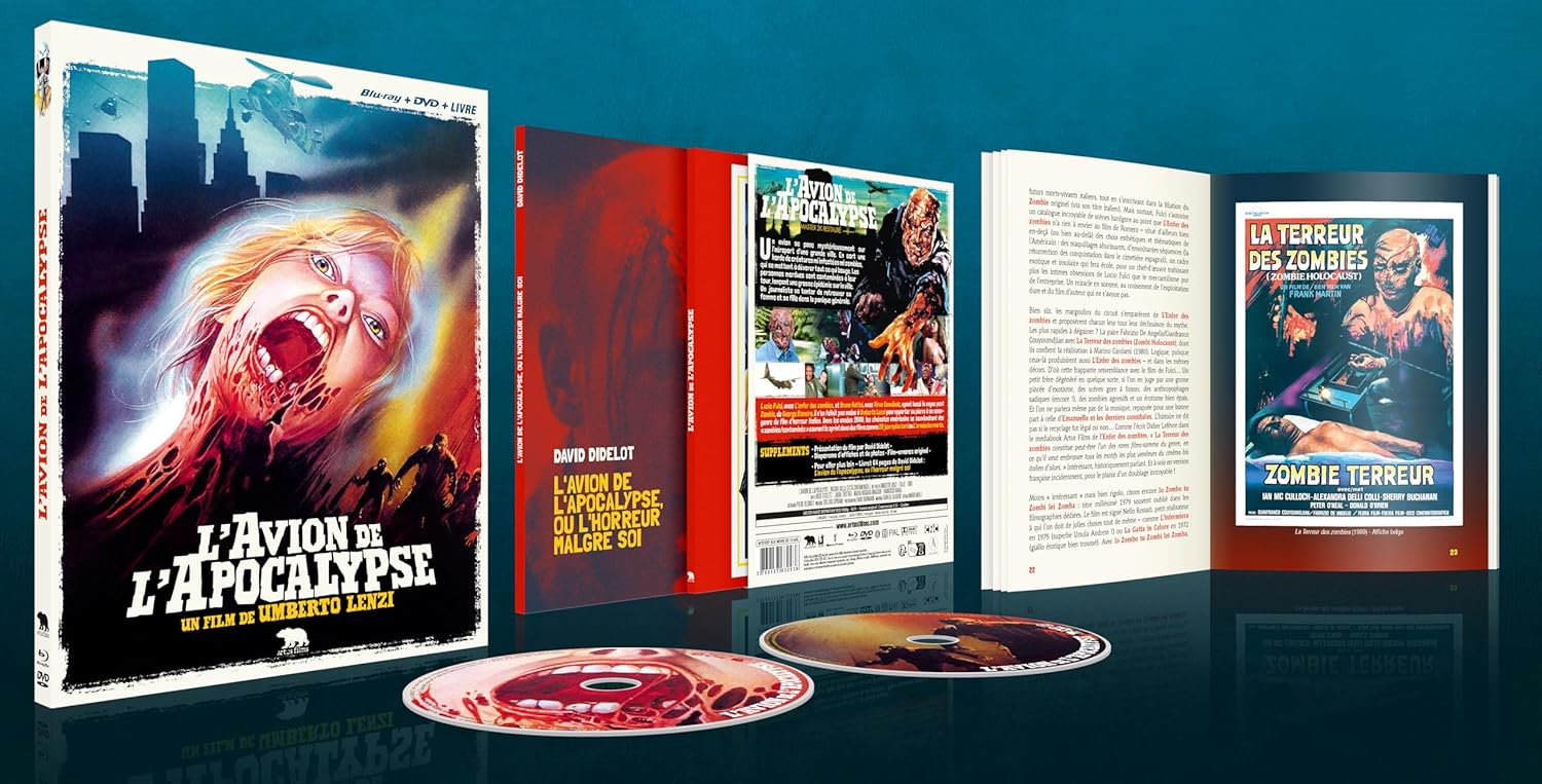 L Avion De L Apocalypse +Livre+Blu-Ray