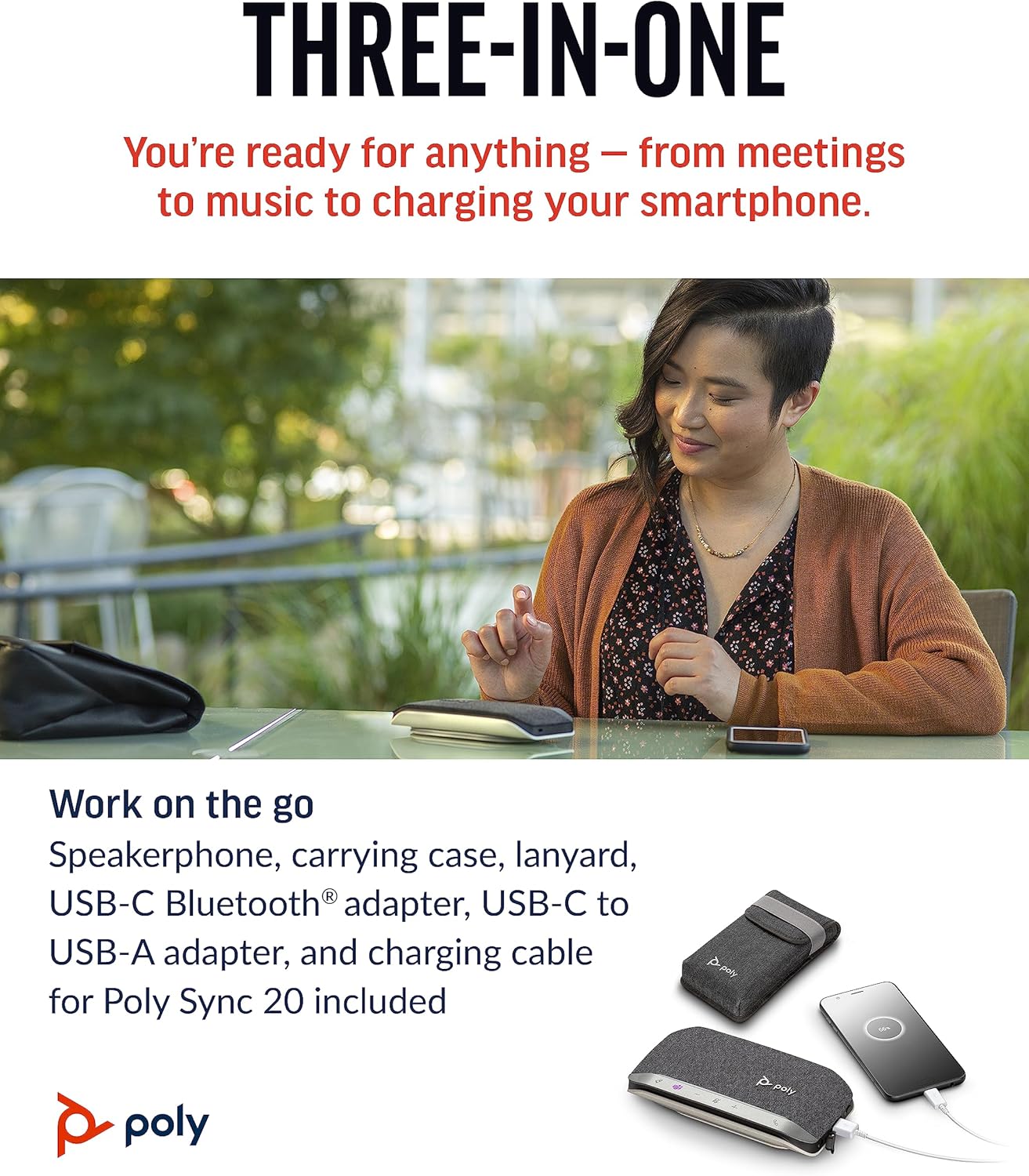 Sync 20+-M USB-C w/ USBC/A Retail