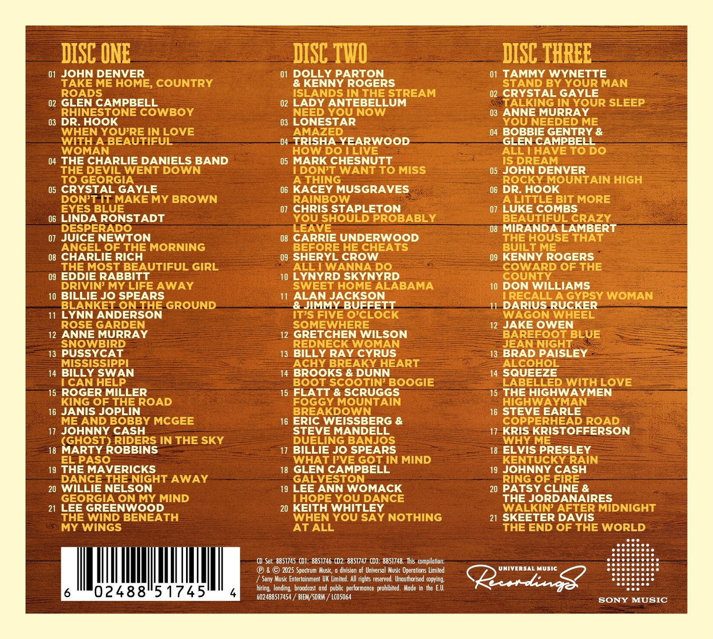 The Best Country Classics Album in the World...ever!