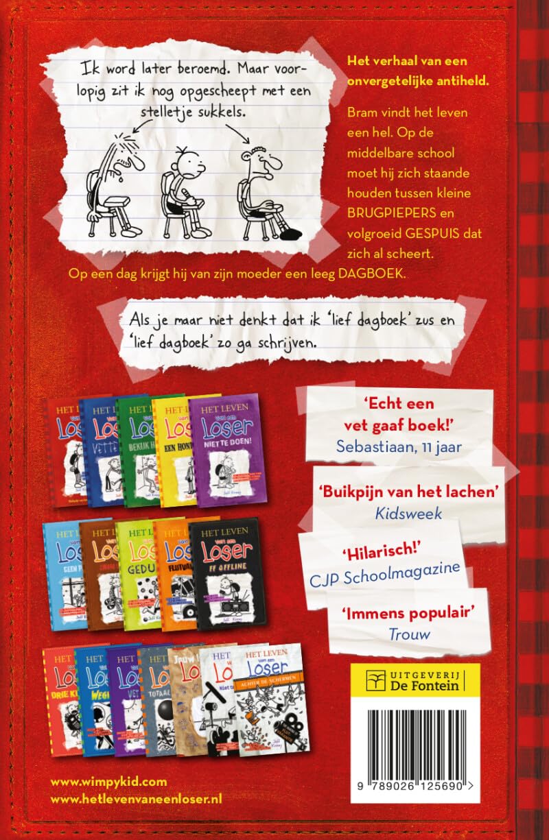 Het leven van een loser: logboek van Bram Botermans (Het leven van een loser, 1, Band 1)