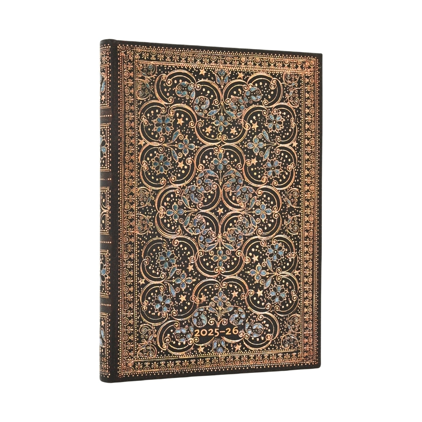2026 Restoration (The Queen’s Binding) Midi 18-month Horizontal Hardcover Flexi Dayplanner 2025-2026 (Elastic Band Closure)