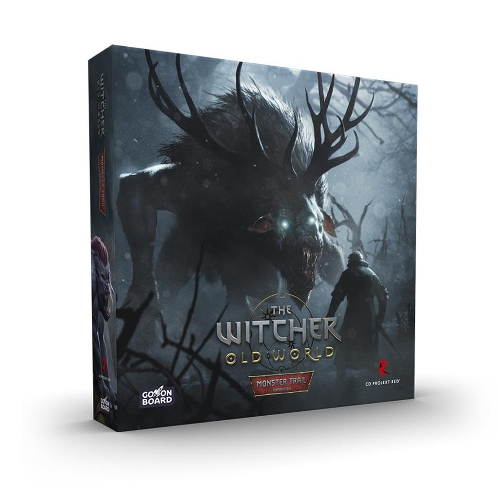 Go On Board | The Witcher: Old World - Monster Trail | Board Game Expansion | Ages 14+ | 1-5 Players | 90-150+ Minutes Playing Time