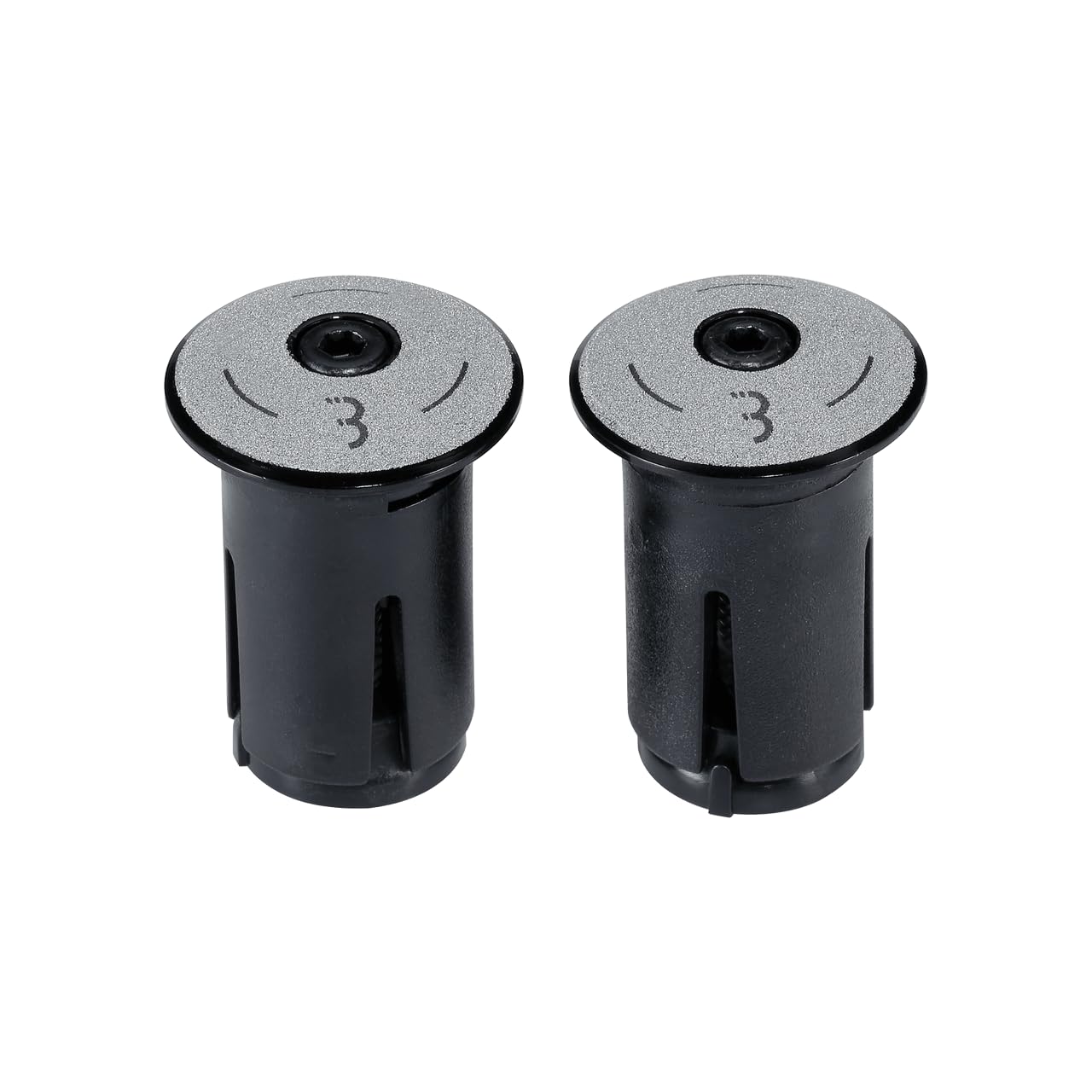 BBB BHT-97R Bar End Screw-on 18-22mm 25.4mm Cap Reflective