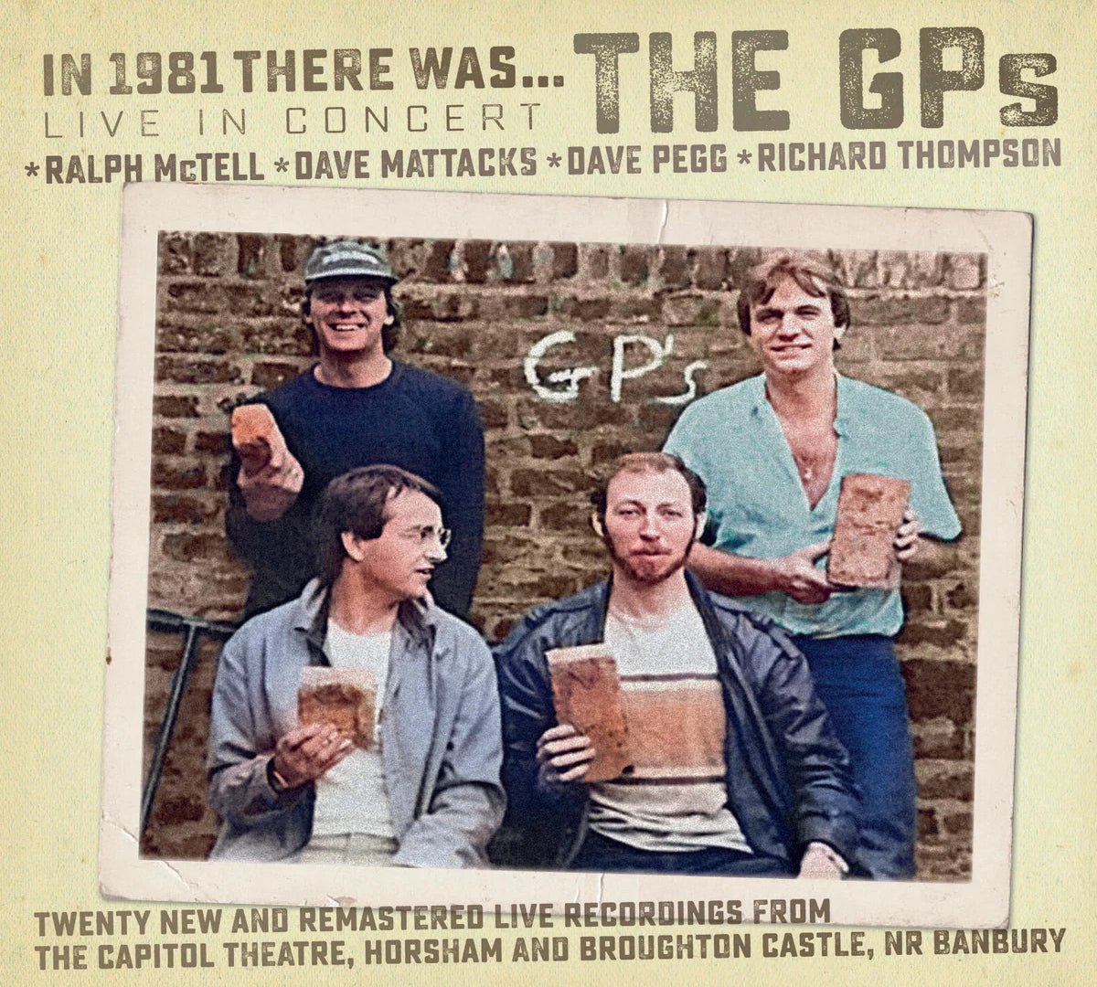 In 1981 There Was... The GPs: Live in Concert