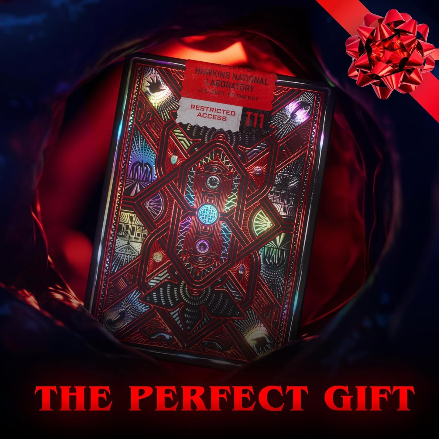 theory11 Stranger Things Premium Playing Cards, Poker Size Standard Index