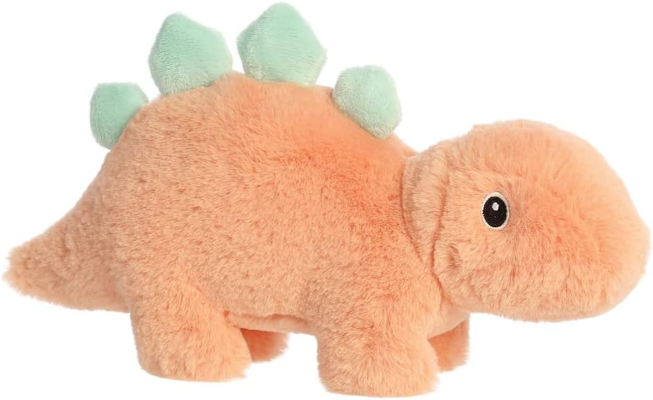 Aurora, 35058, Eco Nation Steggy Stegosaurus Dinosaur, 8In, Soft Toy, Orange