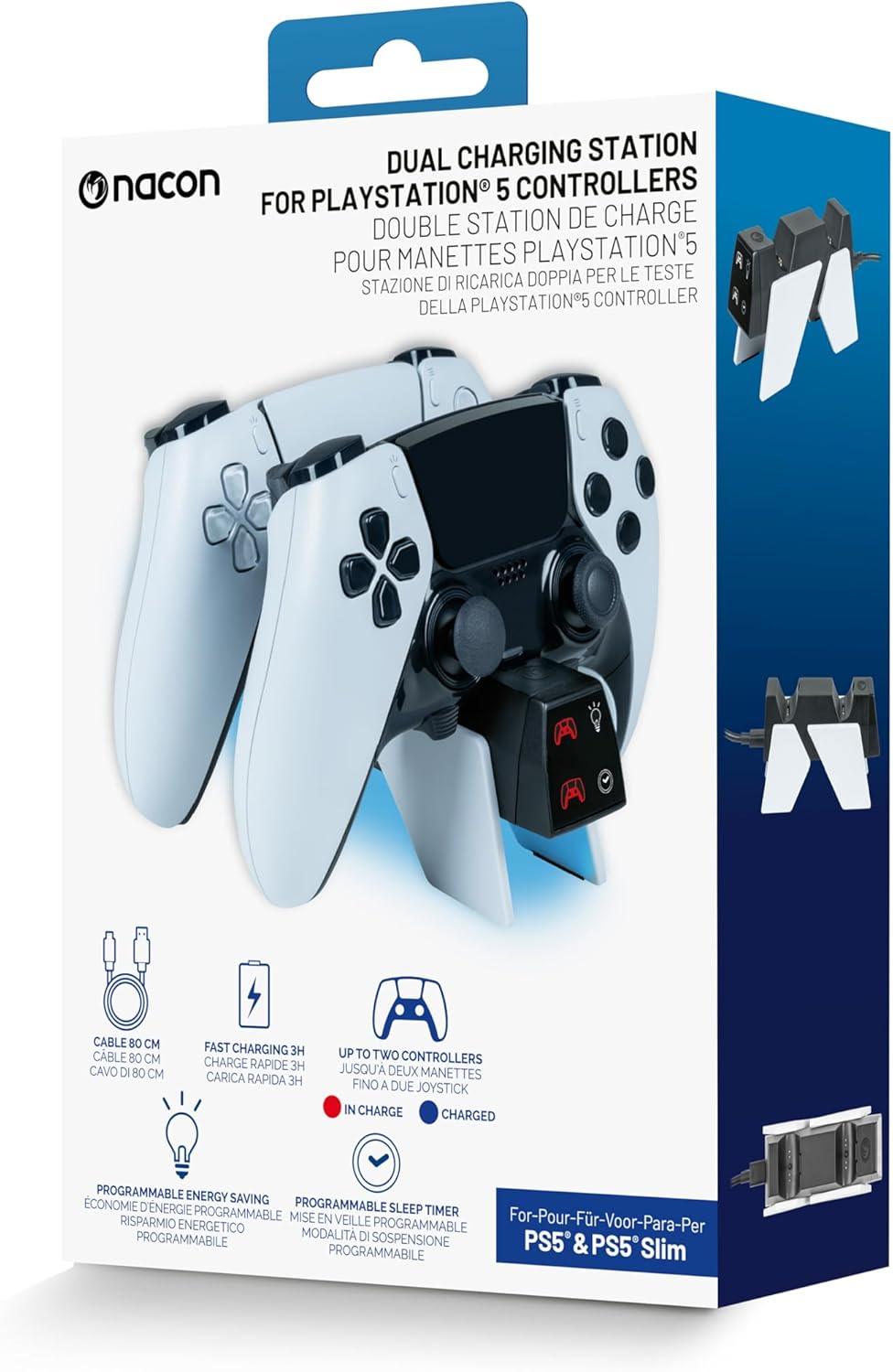 Nacon Ps5 Controller Usb Dual Charger V4