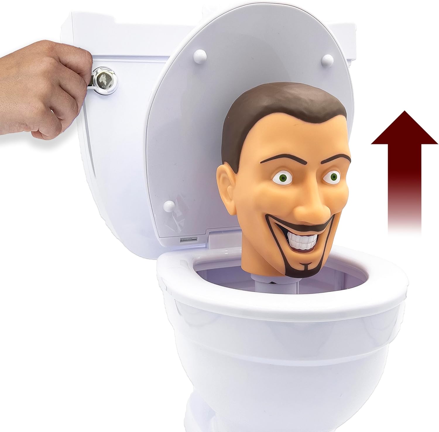 SKIBIDI Toilet Mystery Toilet Mystery Toilet with Surprise Toys to Discover inside, Officially Licensed Toilet Merch