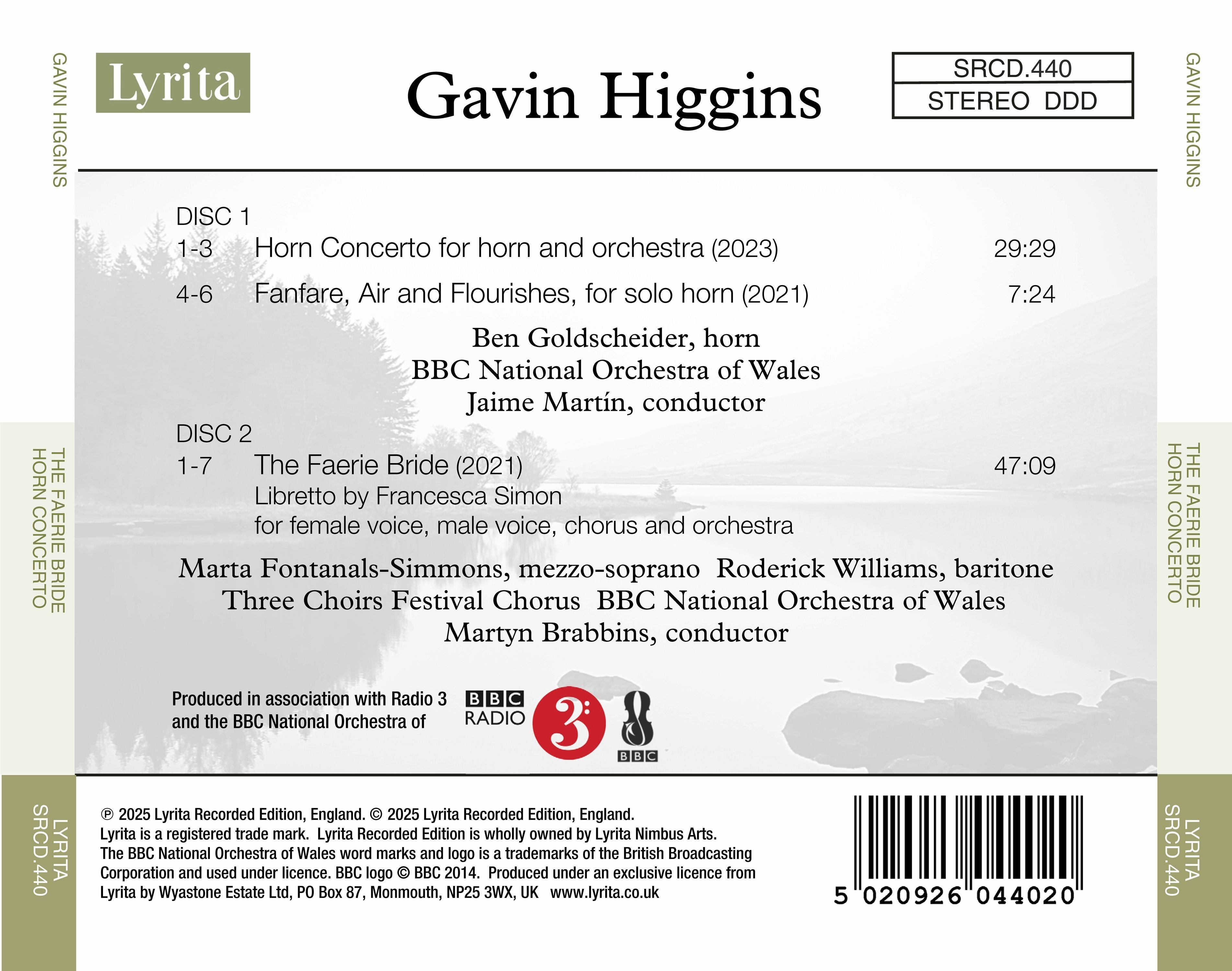 Gavin Higgins: The Faerie Bride/Horn Concerto