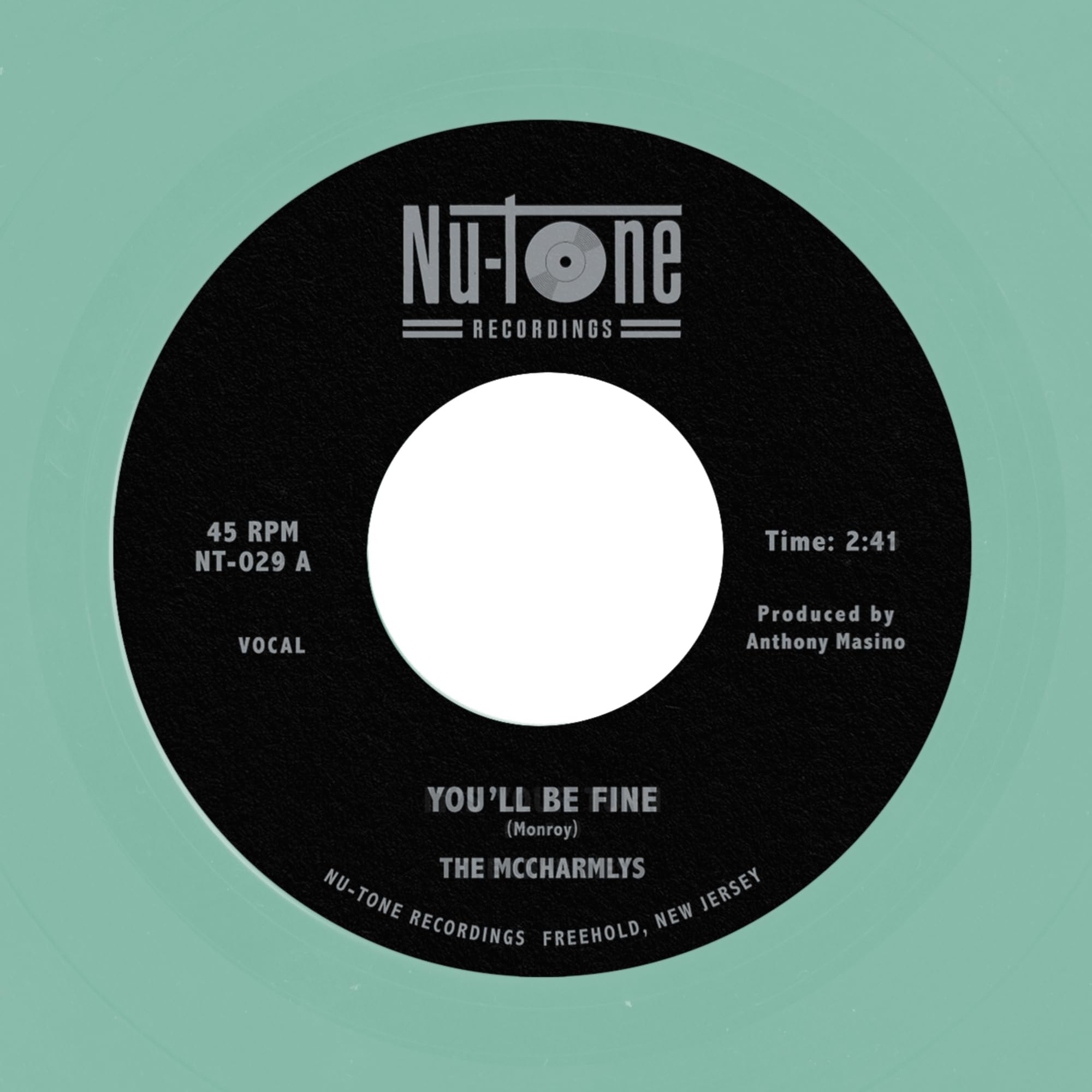 You'll Be Fine / Break My Heart 45 Random Color