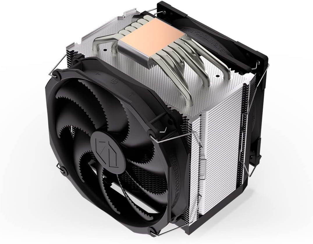 ENDORFY FORTIS 5 DUAL FAN SPC307 CPU Cooling PC Fan Radiator 14/12 cm Black