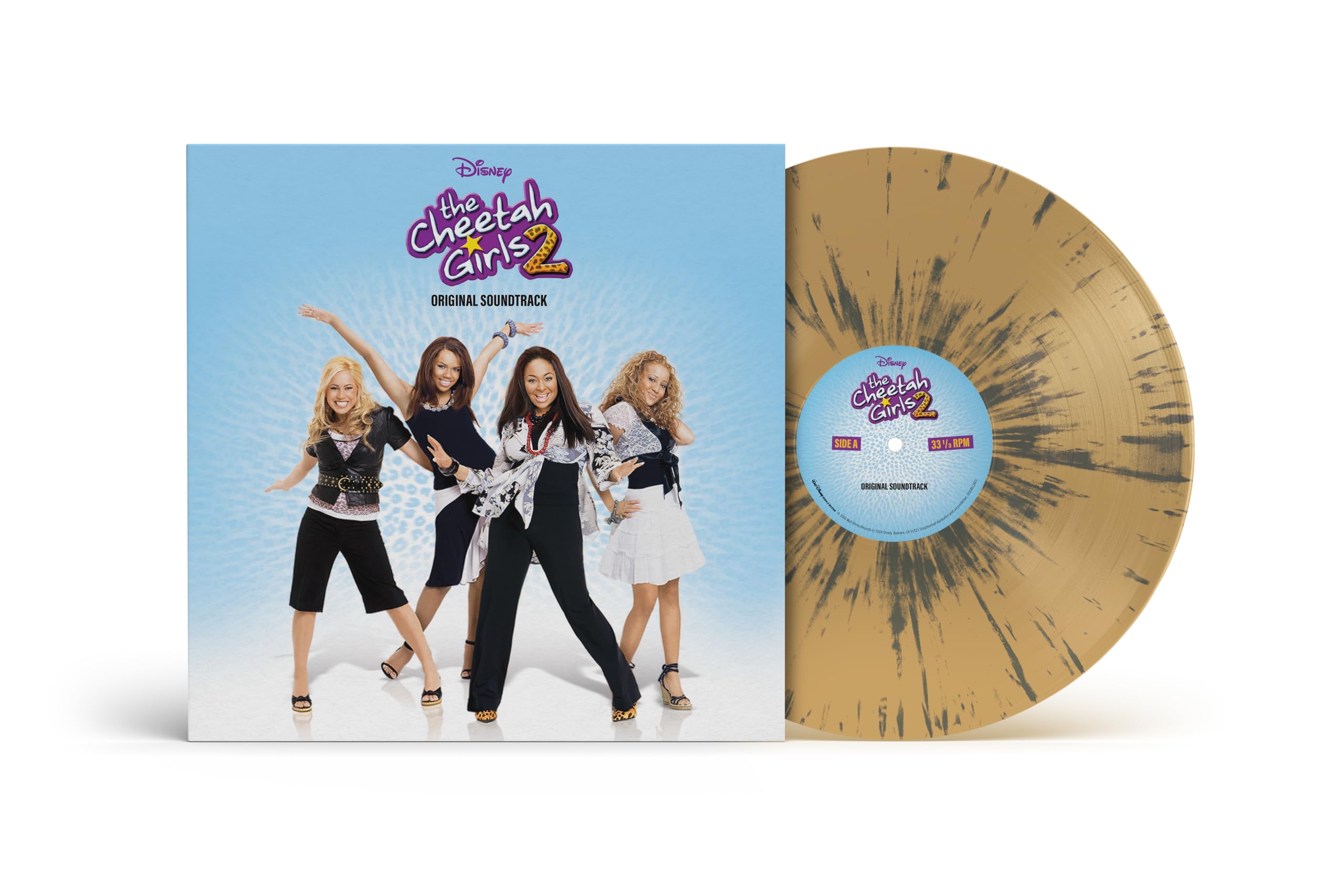 The Cheetah Girls 2 Songs From The Disney Channel Original Movie Translucent Tan/Black Ice Splatter