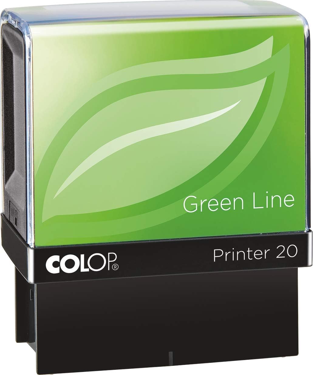 COLOP Green Line URGENT Stamp - Red Ink | 148224 | 37x13mm Eco-Friendly Office Word Stamp