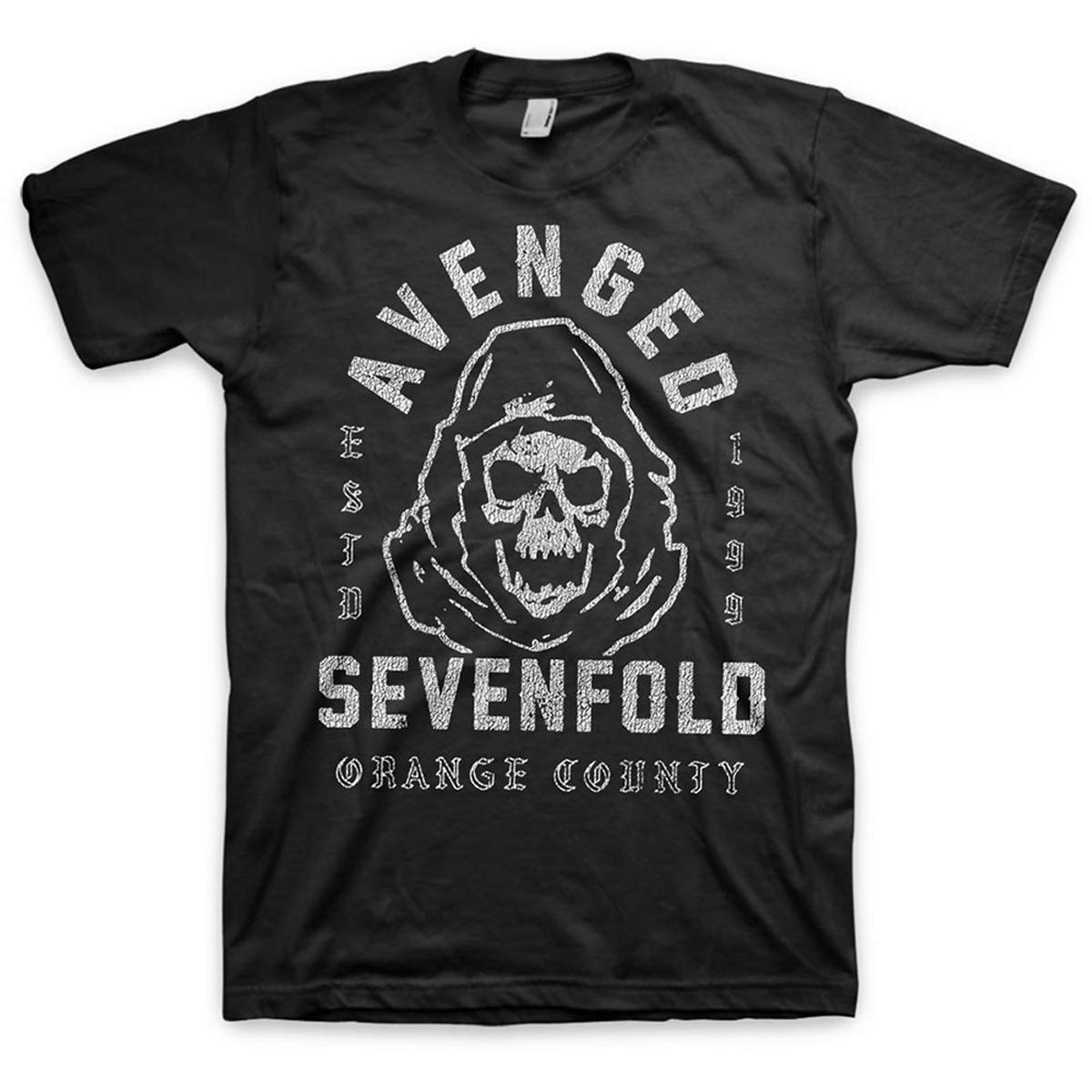 T-Shirt # M Unisex Black # So Grim Orange County