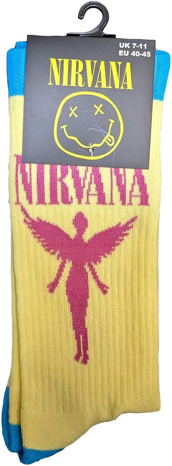 Nirvana 'Angelic' (Yellow) Socks (One Size = UK 7-11