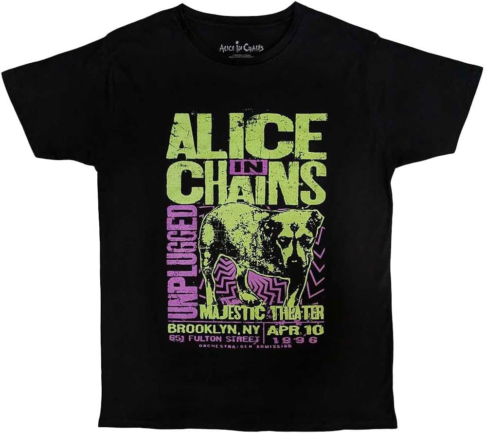 T-Shirt # Medium Unisex Black # Unplugged Dog