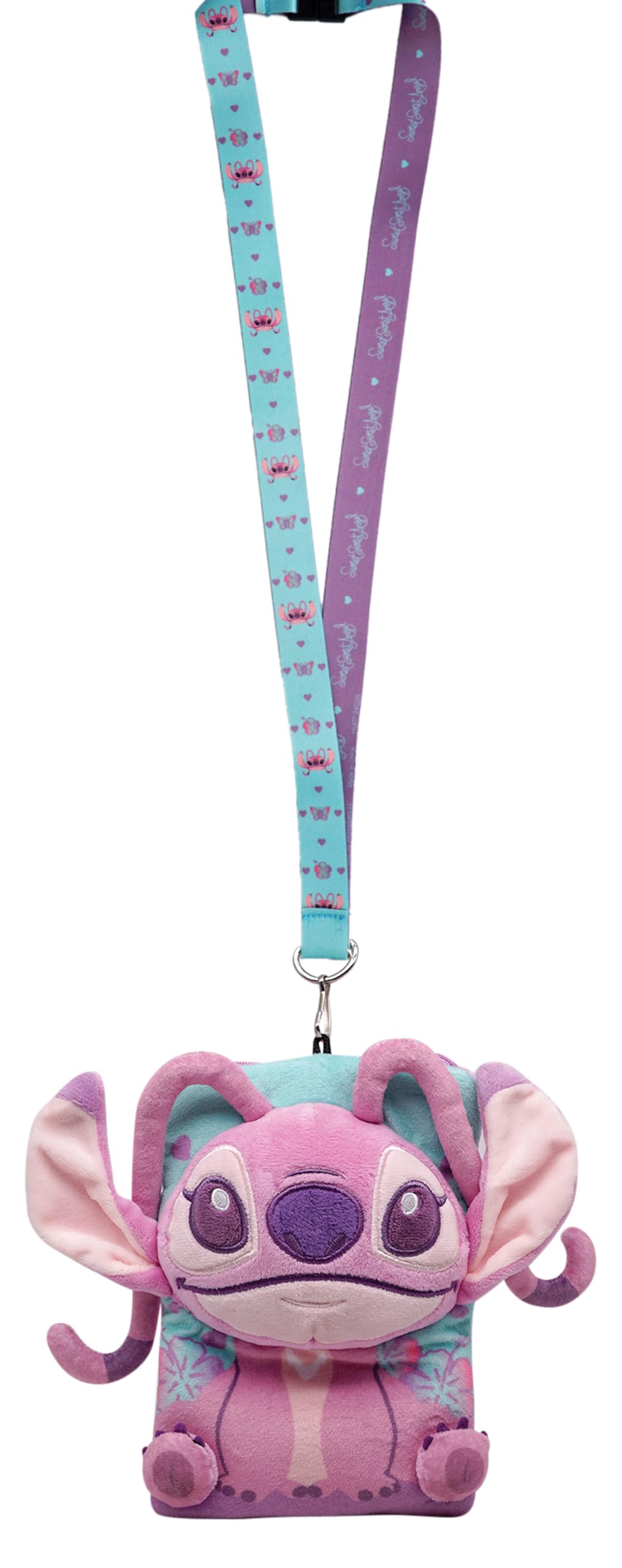 Lilo & Stitch Lanyard Angel Sitting Deluxe