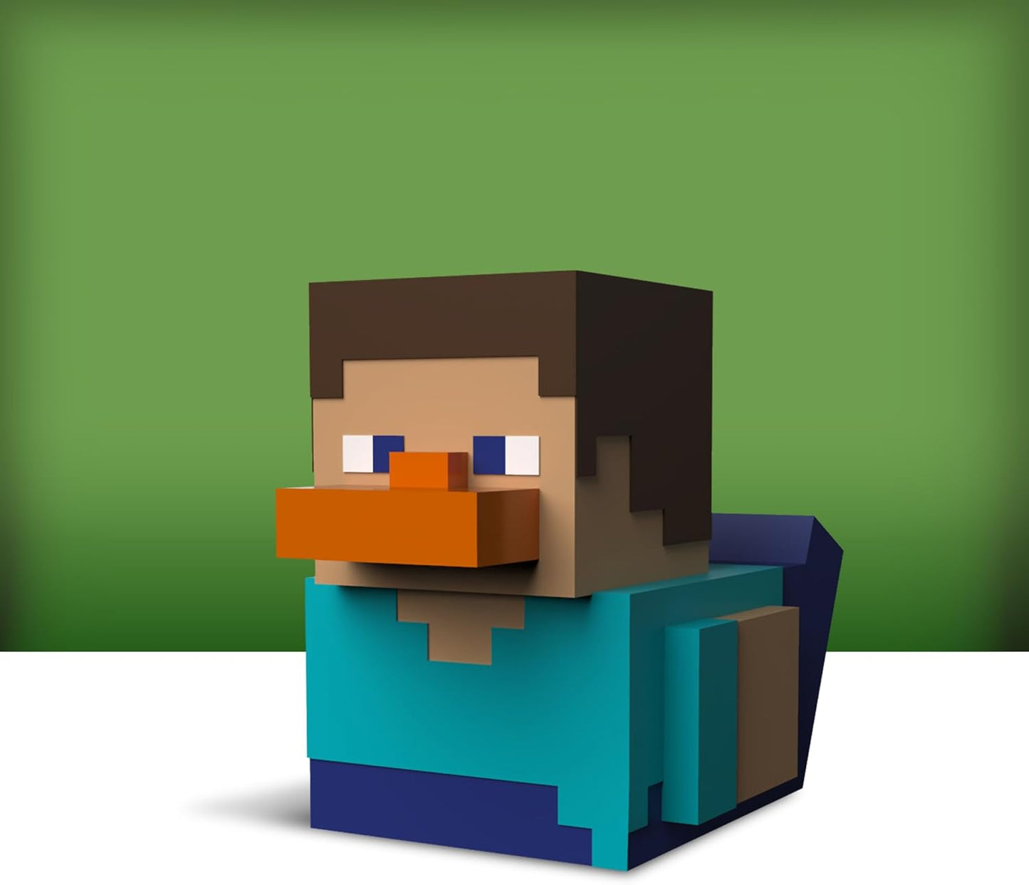 TUBBZ Erste Ausgabe Steve Sammler-Vinyl-Gummientenfigur - Offizielles Minecraft Merchandise - Filme & Videospiele