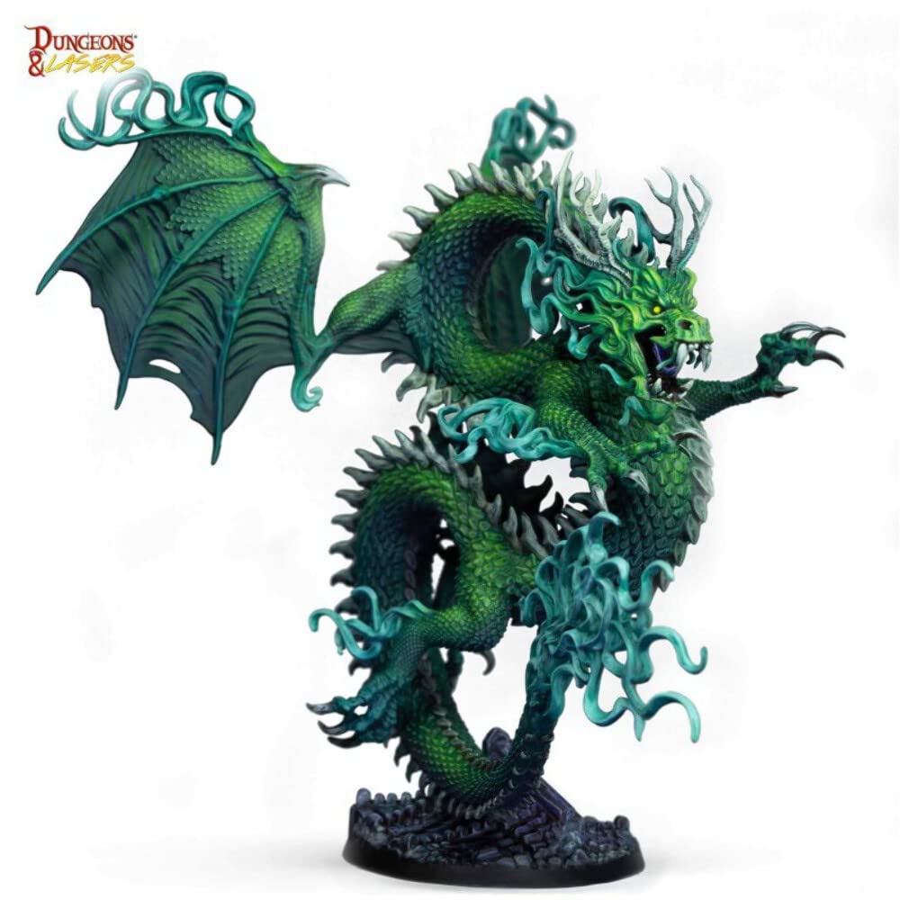 Archon Studio Dungeons & Lasers Miniatures – Origon The Denouncer – 1 Piece 155mm Unpainted Unassembled Designed for Dungeons & Lasers,ARCDNL0017