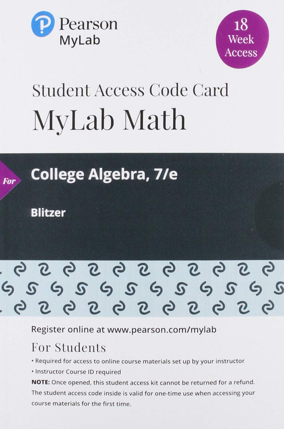 College Algebra, Loose-Leaf Edition Plus Mylab Math with Pearson Etext -- 18 Week Access Card Package