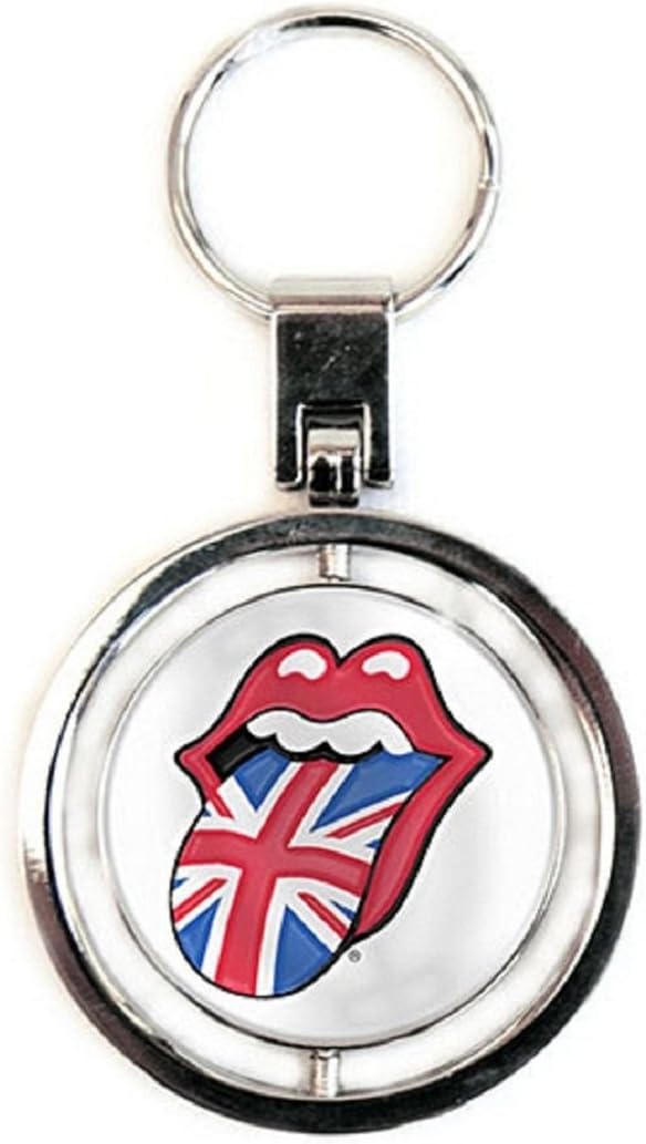 Rolling Stones - Und Spinner-Schlüsselanhänger mit US-Tongue-Logo