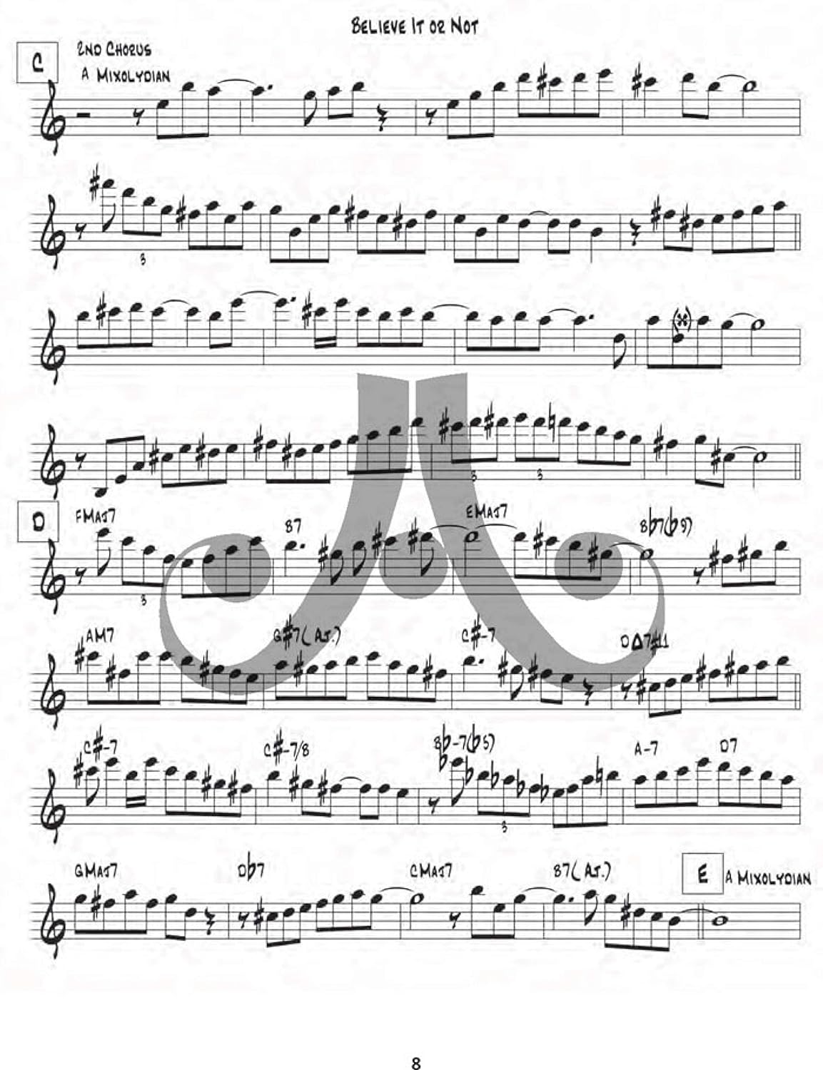Saxophone Solos -- Modal Classics, Vol 2 (Book & CD)