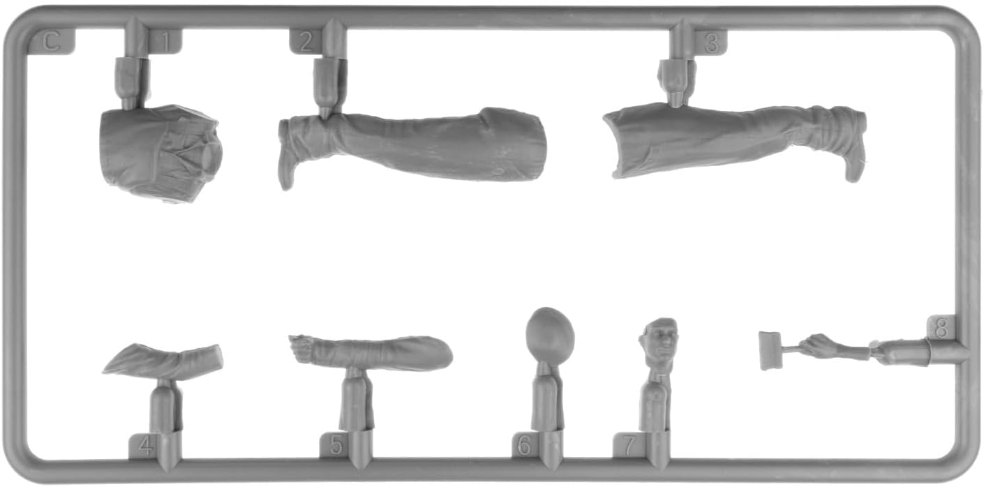 Mini Art 38094 1:35 Fig.Set Schilders met accessoires (2) - getrouwe replica, modelbouw, plastic bouwpakket, knutselen, hobby, lijmen, modelbouwset, monteren