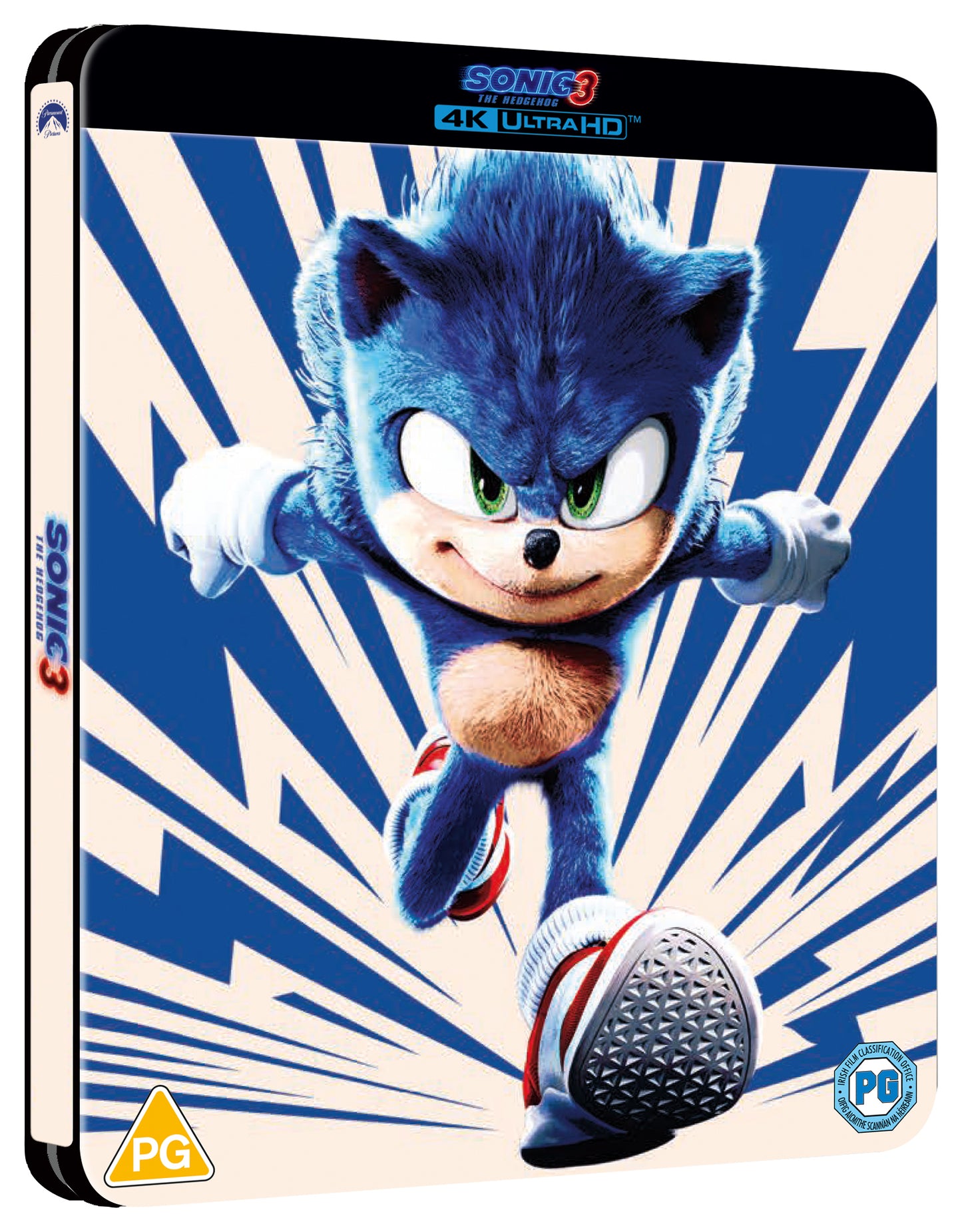 Sonic the Hedgehog 3 SteelBook #1 (Blue)