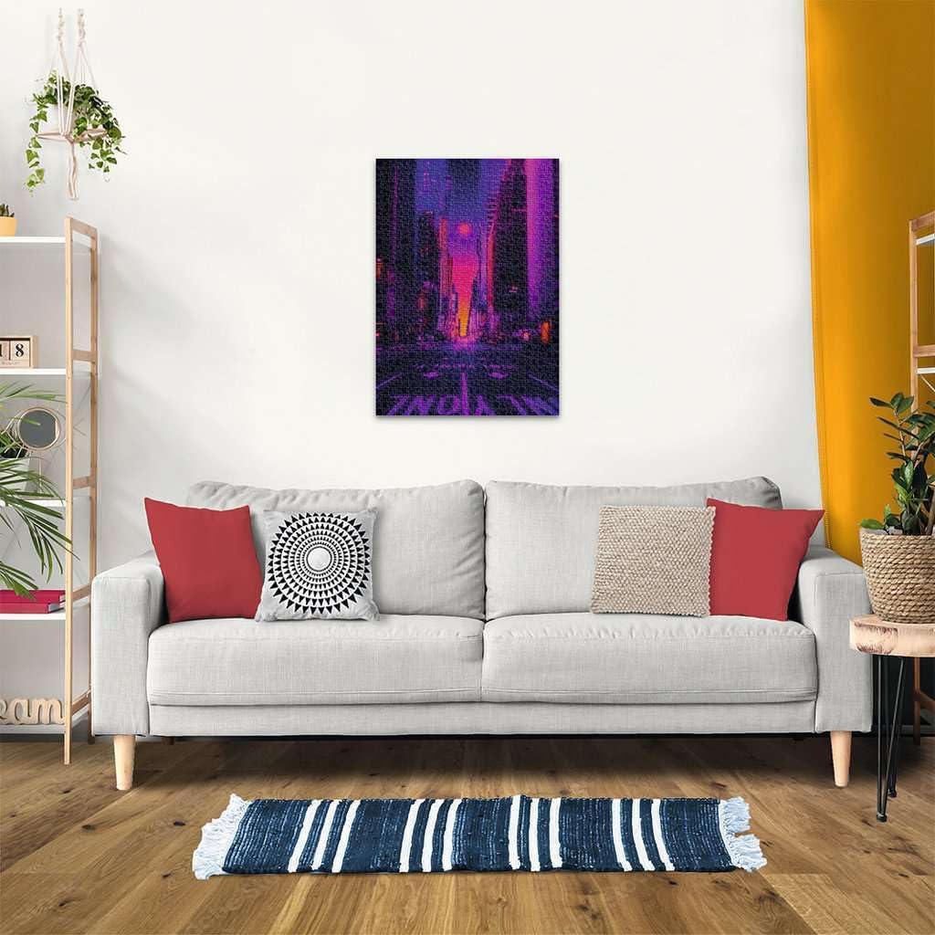 Ravensburger Puzzle 12001436 - New York in Neon - 1000 Teile Puzzle für Erwachsene und Kinder ab 14 Jahren