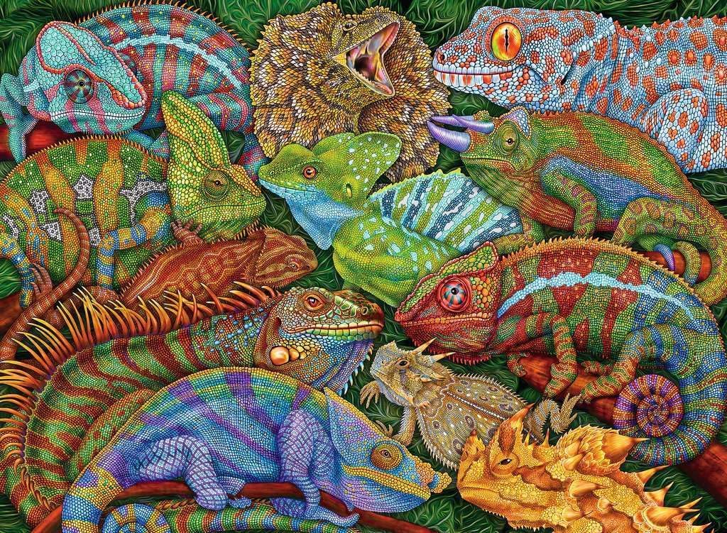 Ravensburger - Riveting Reptiles - 300P (12004103)