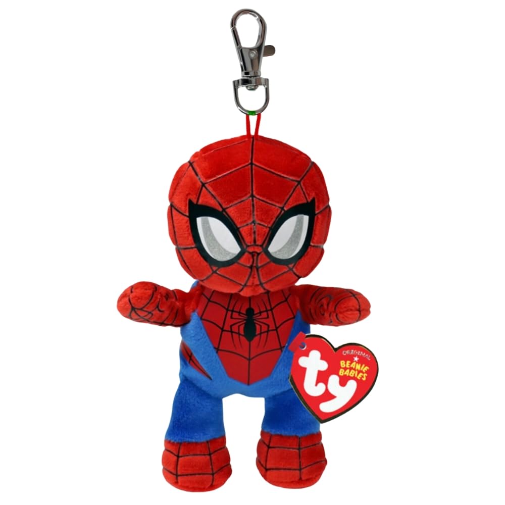 As Beanie Babies Marvel: Spiderman - Keychain Plush 8,5Cm (1607-34010)