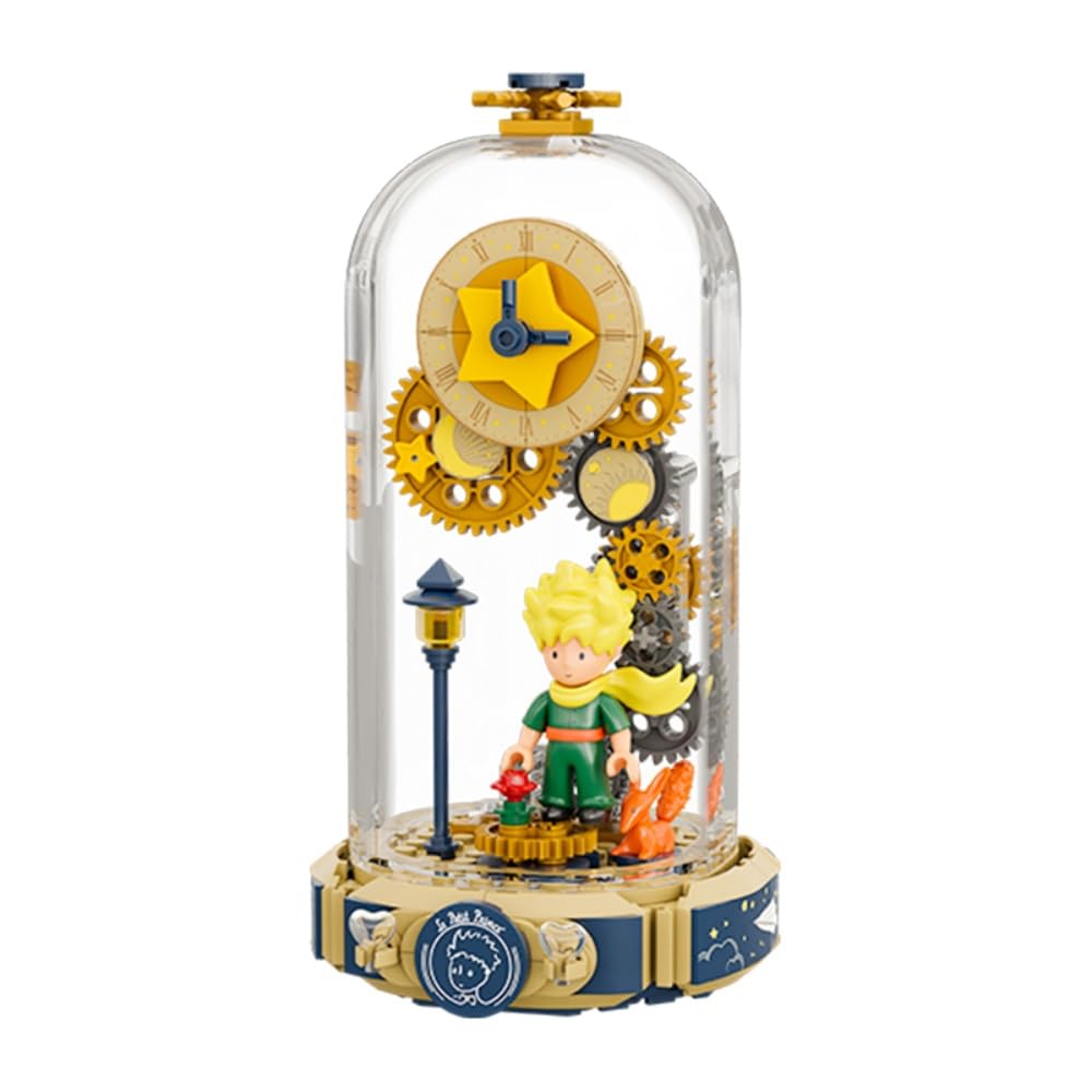 The Little Prince Time Travel Building Set, Creative Assembly Toy for Adults and Teens, Detailed Model of The Little Prince's Journey Through Time, Timeless Story Construction Blocks