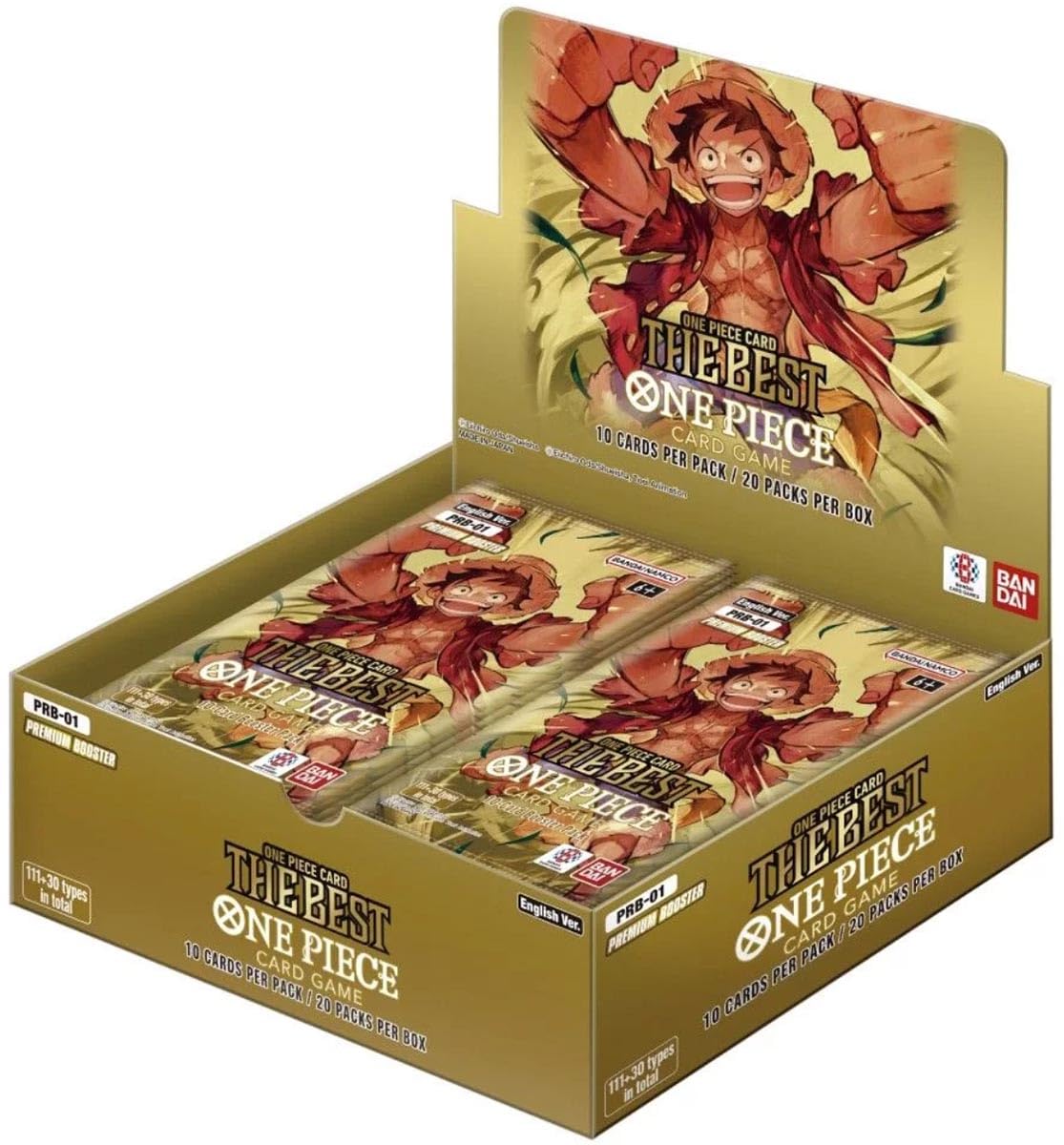 One Piece Card Game PRB-01 Premium Booster Display (20 Packs) - EN