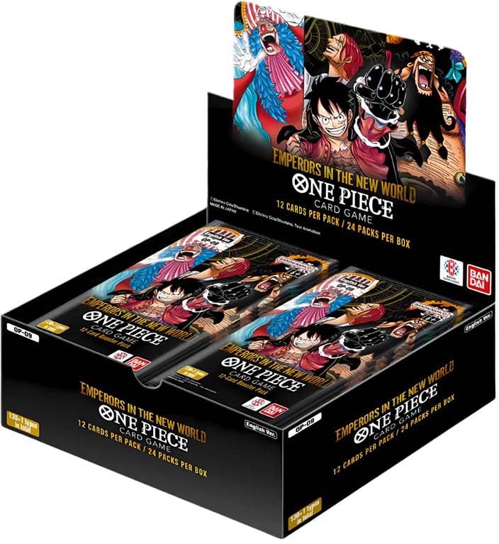 One Piece TCG Card Game OP09 - The Four Emperors - Booster Display EN