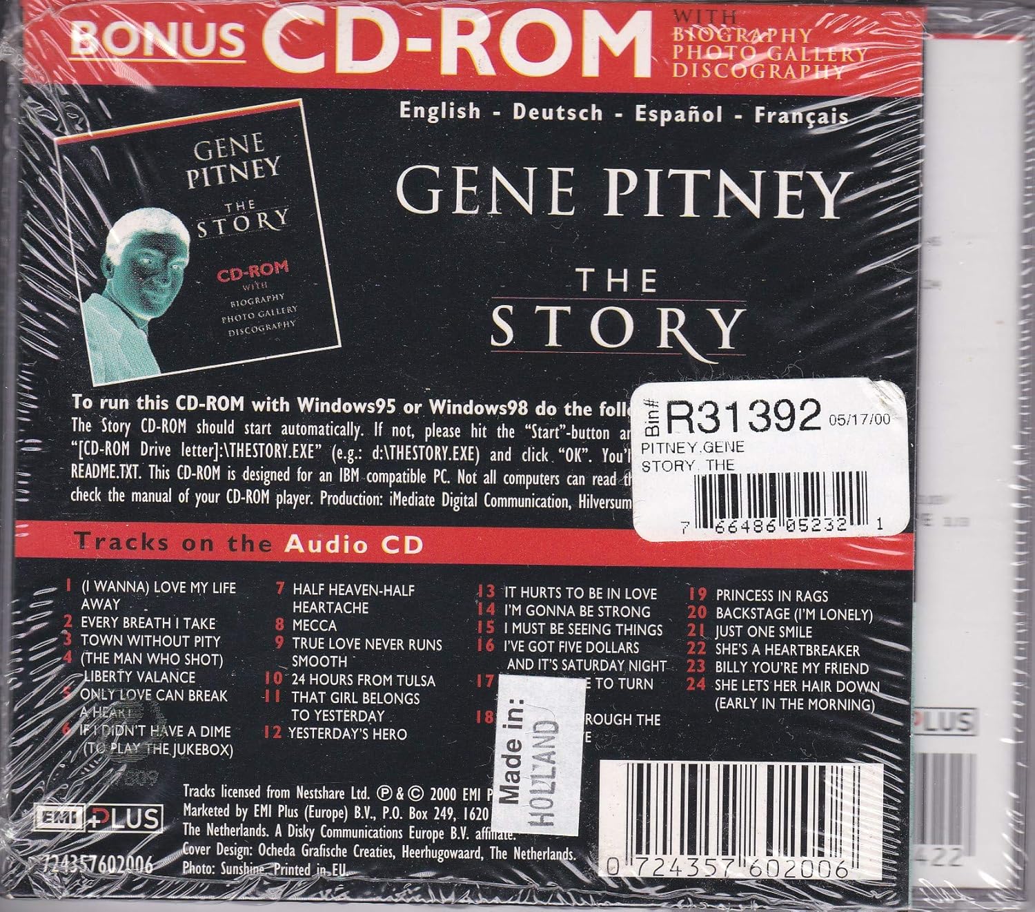 Gene Pitney-Story