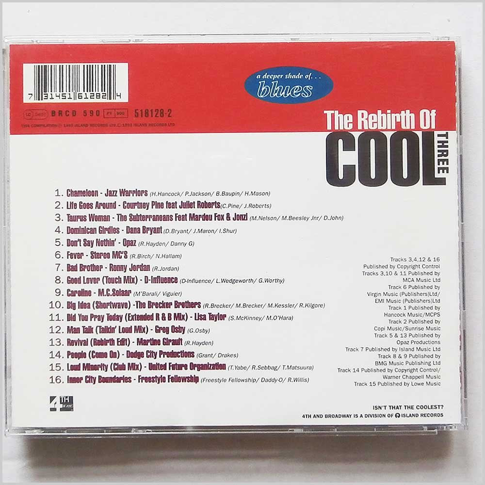 The Rebirth Of Cool Vol 3