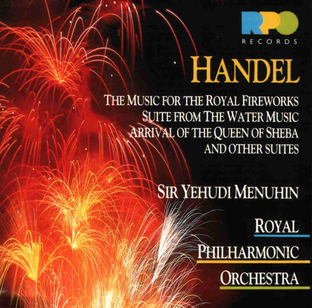 Handel-Firework+ Water Music+Queen Sheba/Menuhin