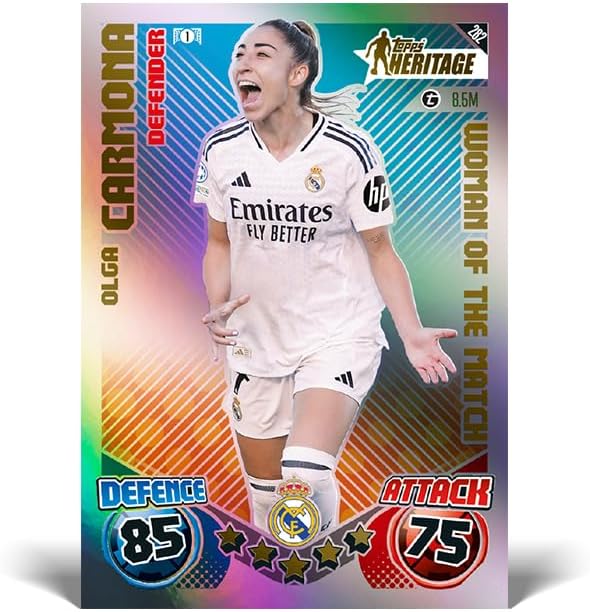 Topps Match Attax Extra 2025 Mega Multipack - 52 kaarten, waaronder 3 willekeurige X Factor LE-kaarten en een exclusieve Pro-View-kaart in kenmerkende stijl
