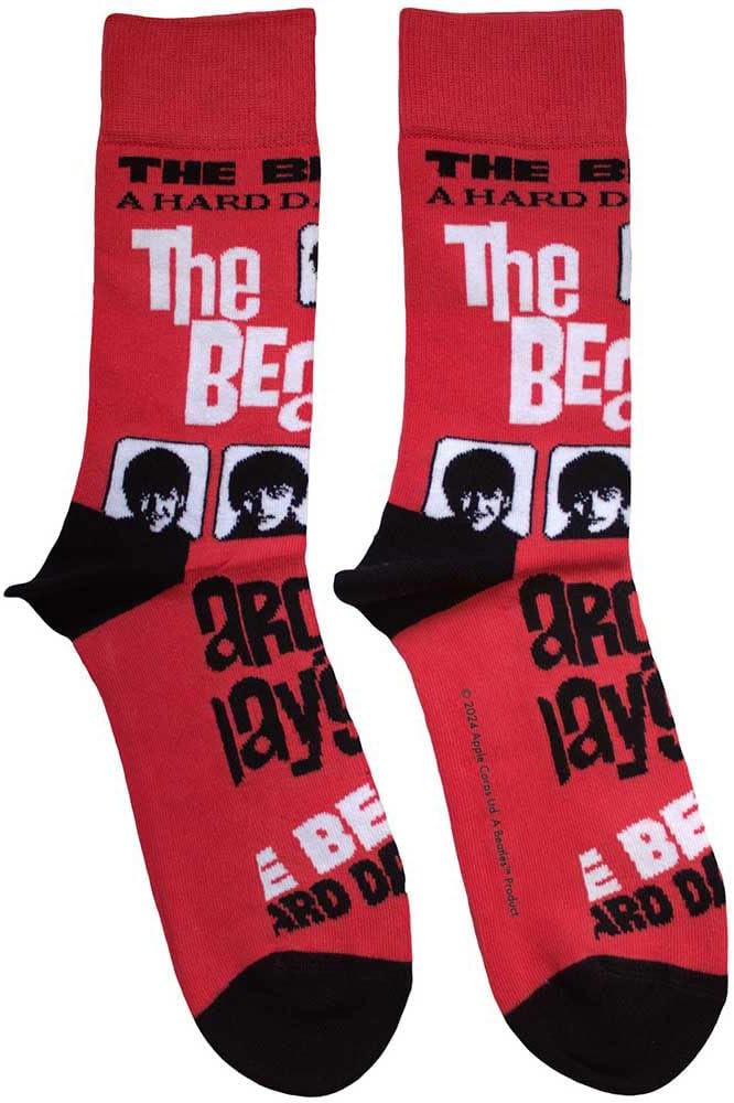 Beatles - The - The Beatles Ankle Socks: A Hard Day`S Night