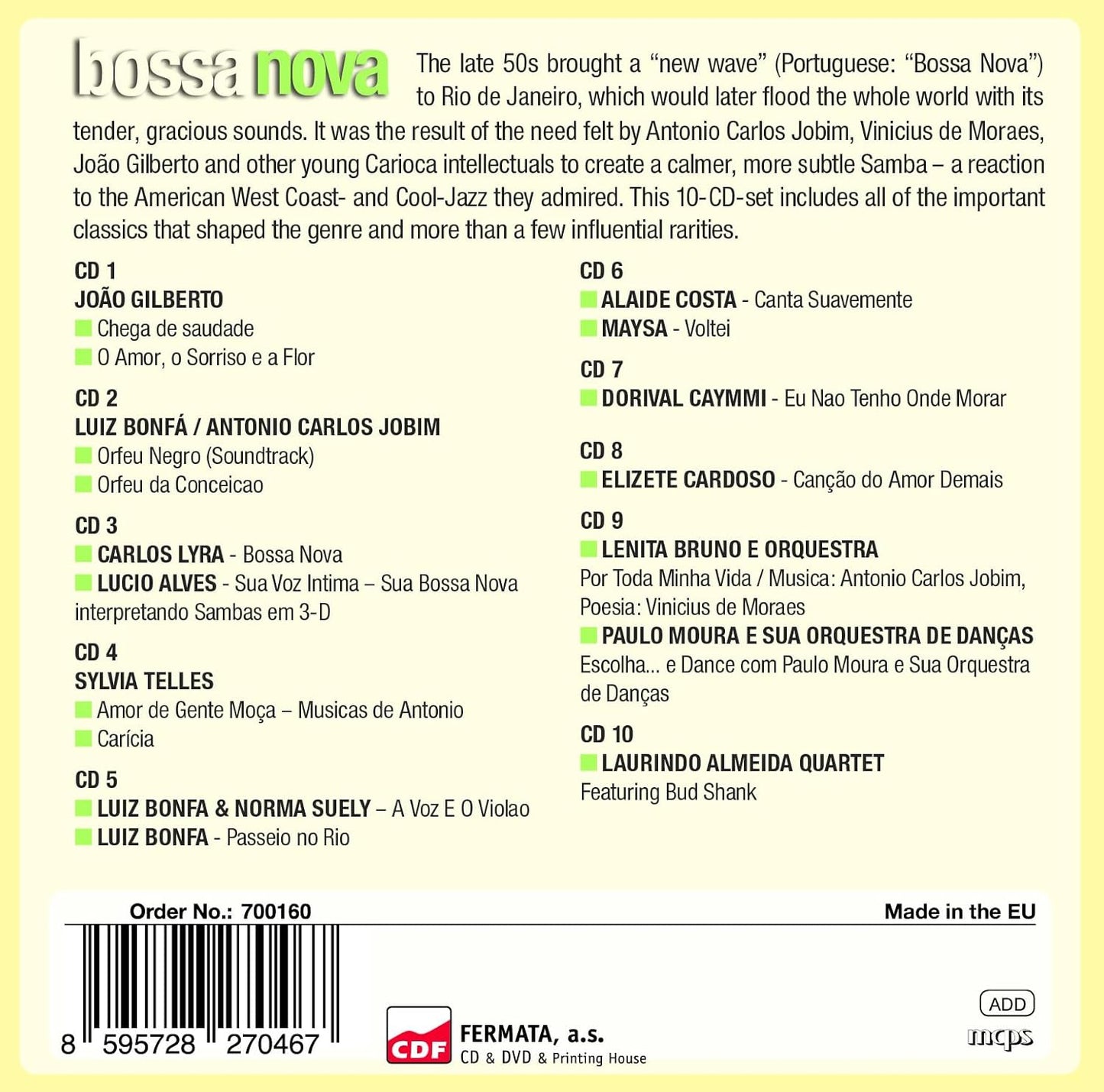 Bossa Nova-17 Original Albums