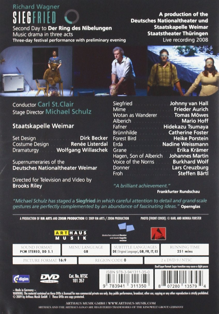 Richard Wagner - Siegfried (2 Dvd)